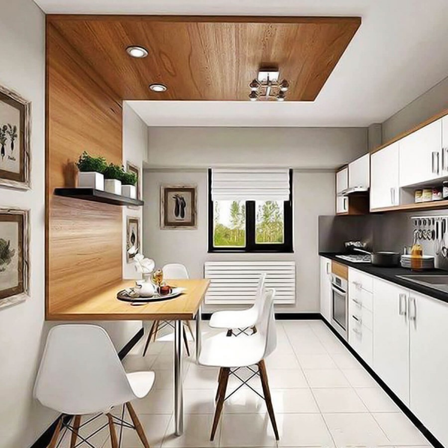 Маленькая кухня в современном стиле