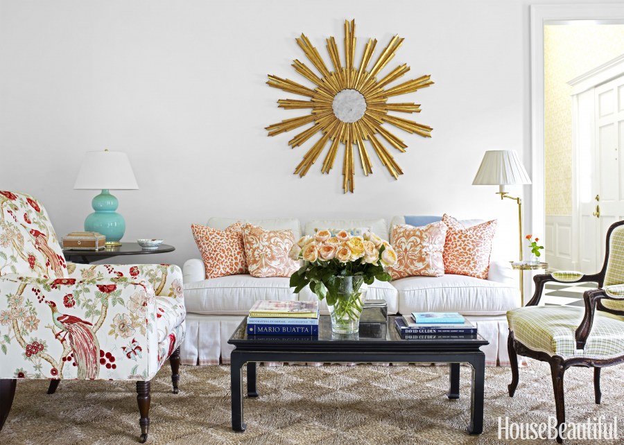 Много декора в интерьере