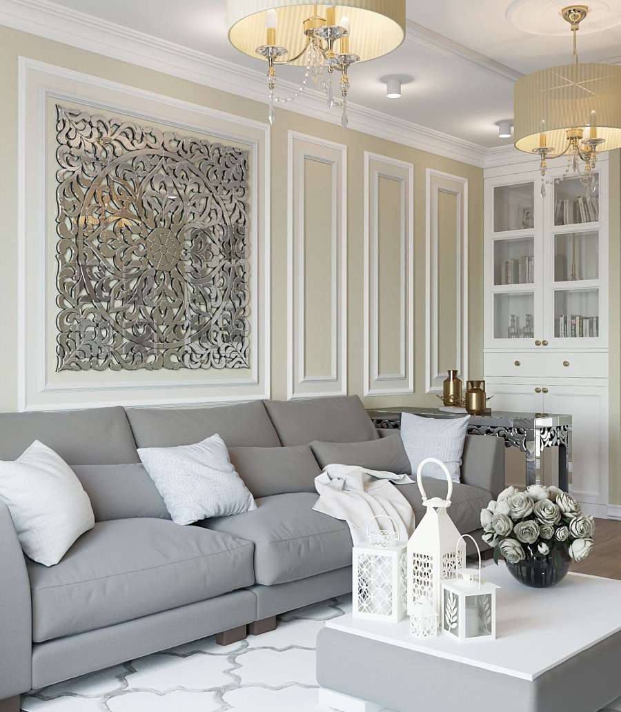 Гостиные современная классика