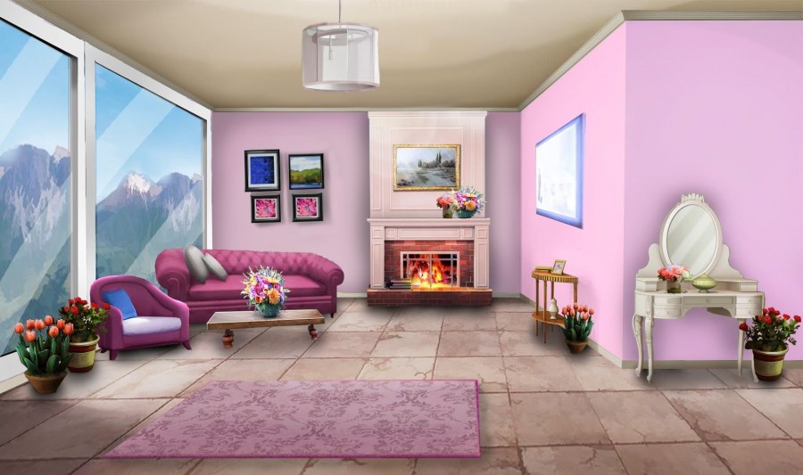 Гостиная гача лайф