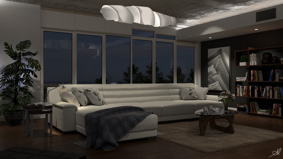 Гостиная гача лайф