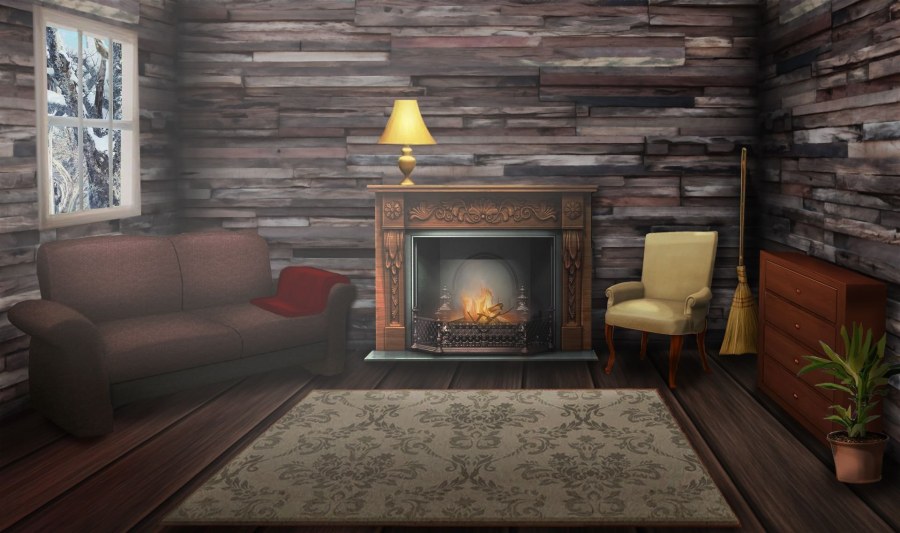 Гостиная гача лайф ночь