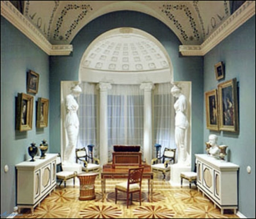 Стиль классицизм в интерьере