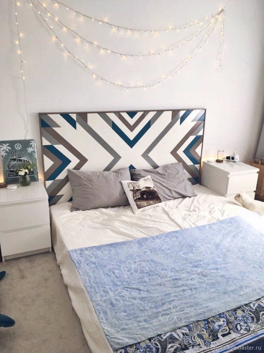 Декор изголовья кровати