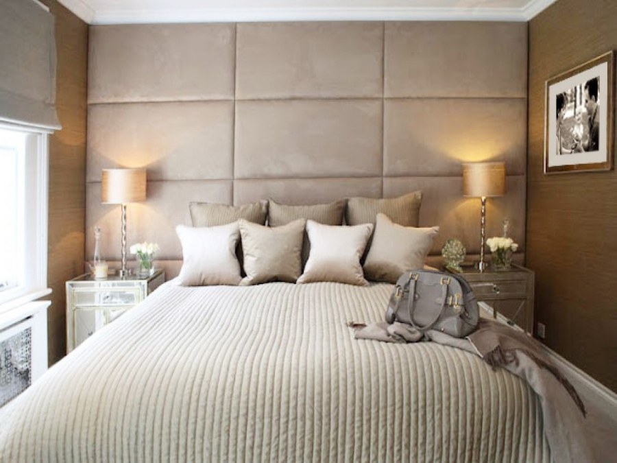 Мягкие стеновые панели бежевые