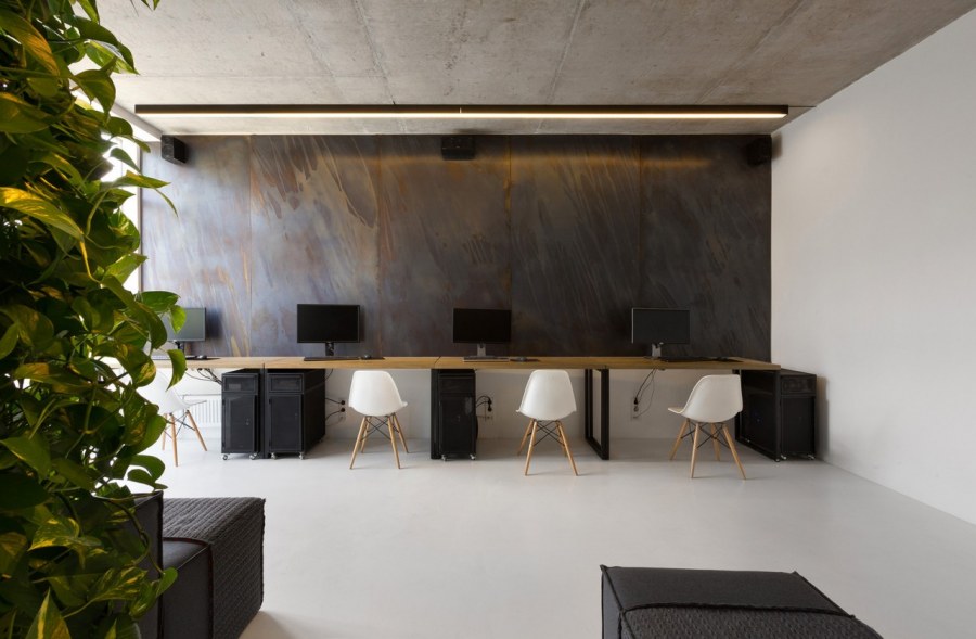 Офис в стиле эко Минимализм