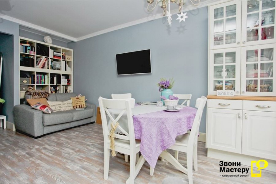 Сканди Прованс в интерьере