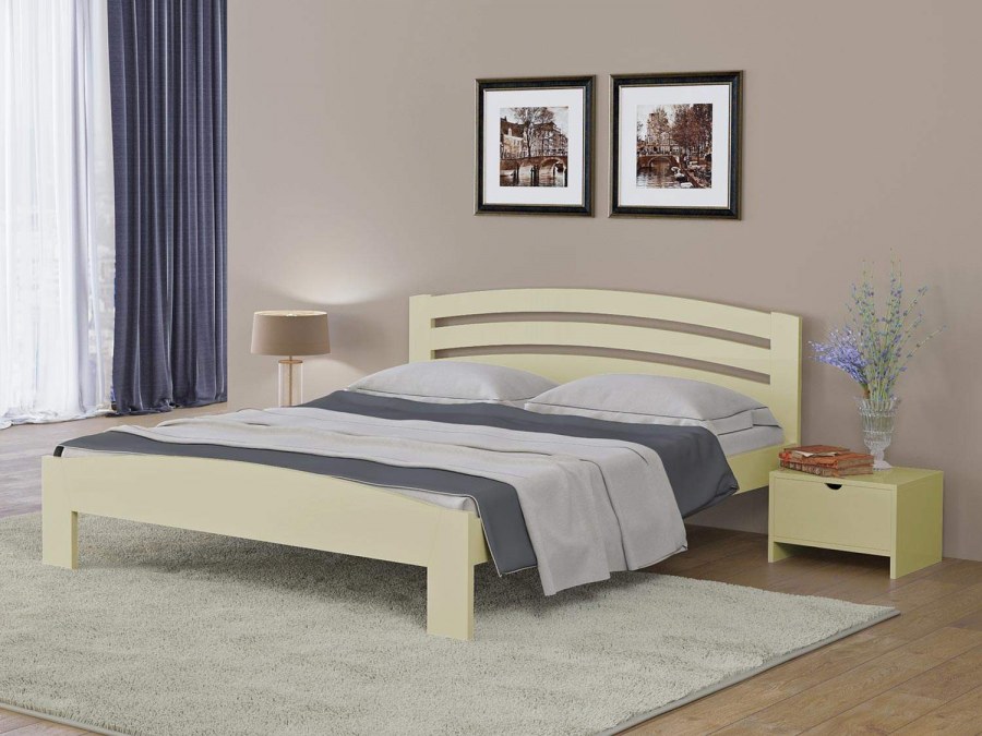 Кровать Веста 2r береза Райтон