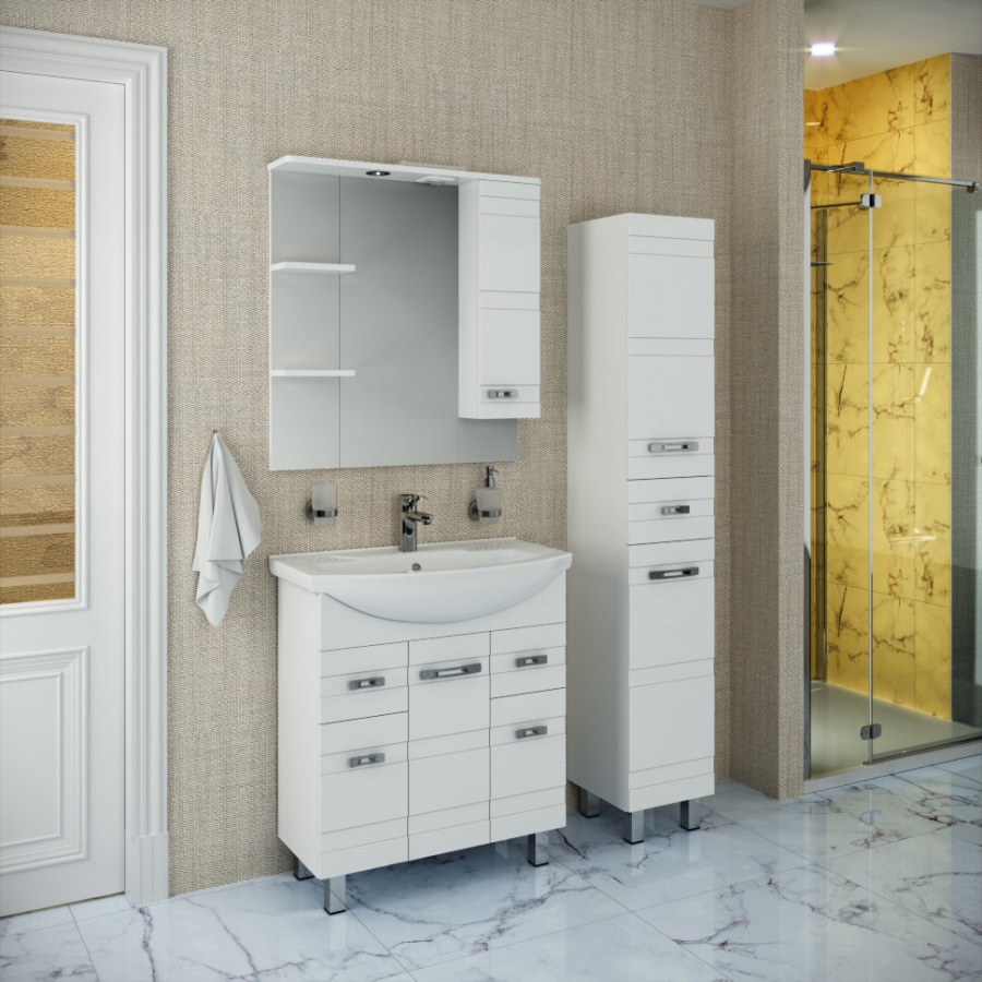Мебель для ванной Runo Турин 105