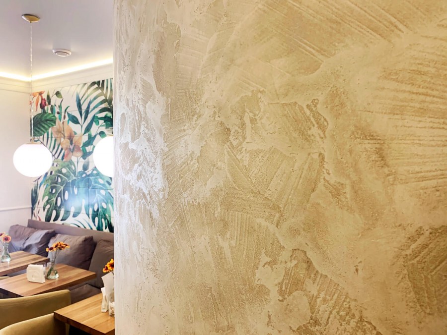 Отделка стен штукатуркой