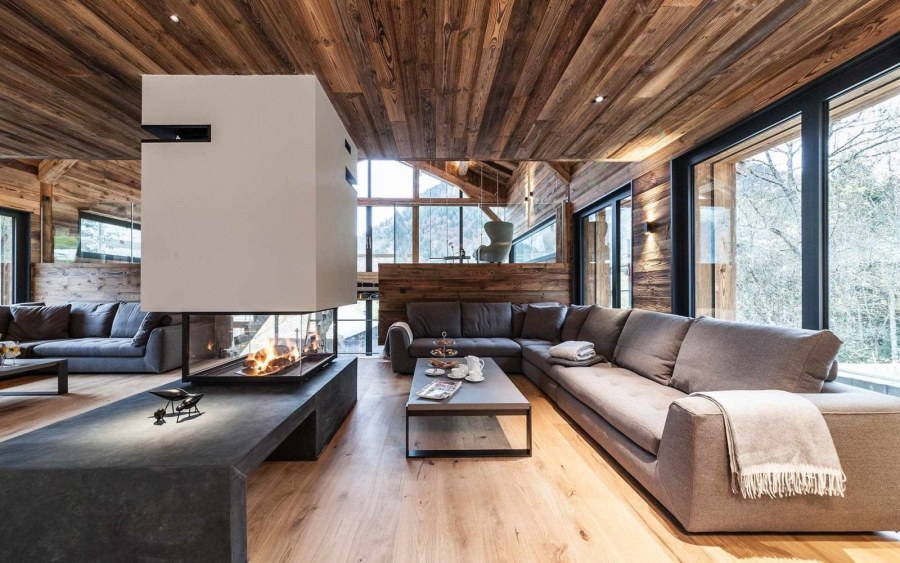 Интерьер Шале в современном стиле