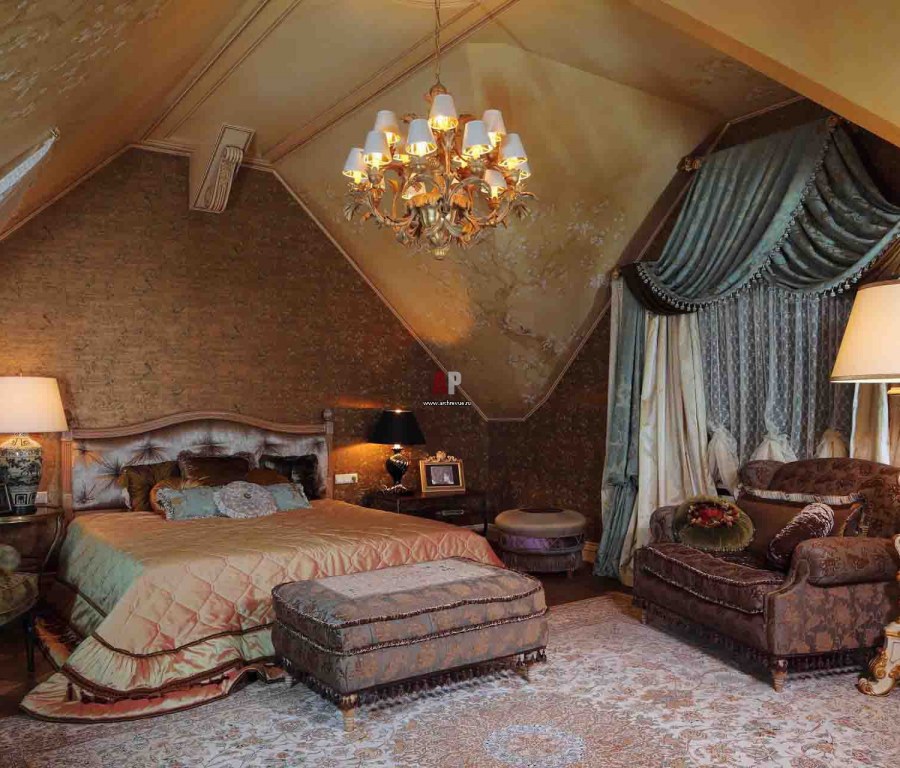 Спальня на мансарде