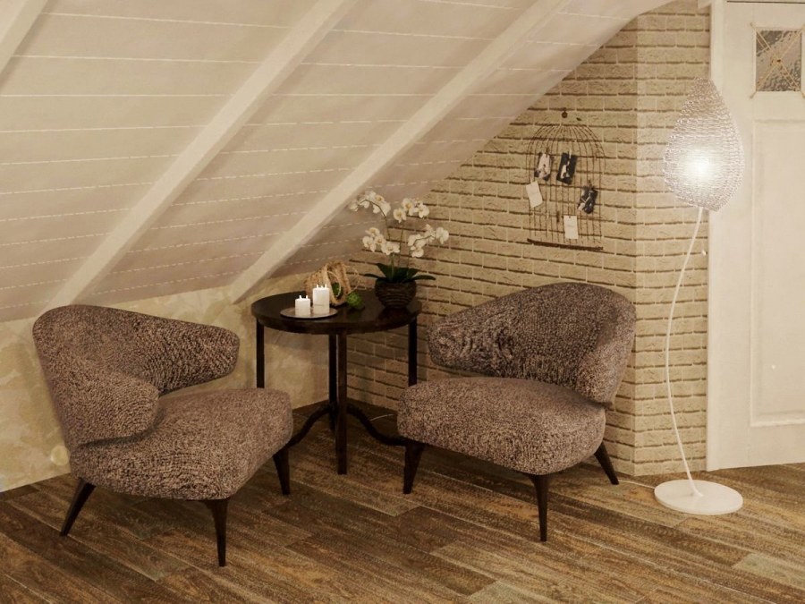 Декор мансарды