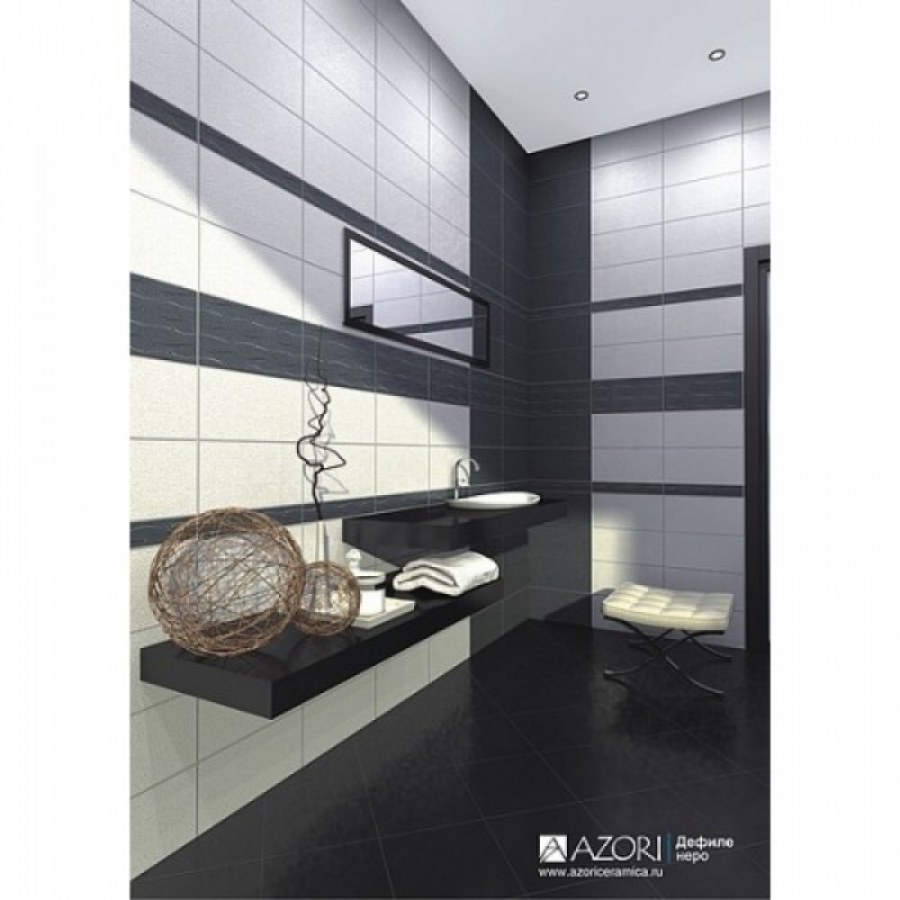 Плитка Азори дефиле Неро