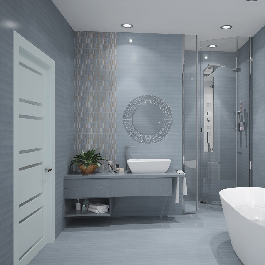 Плитка Миланезе Каррара волна