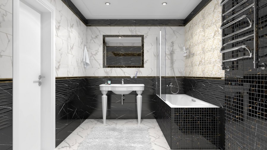 Плитка Diamante Nero 15x15