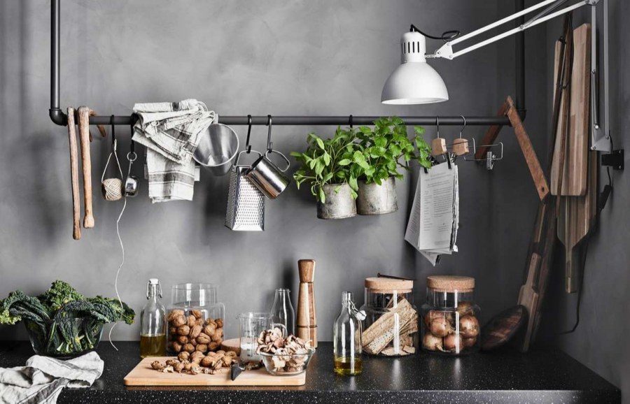 Рейлинг для кухни икеа