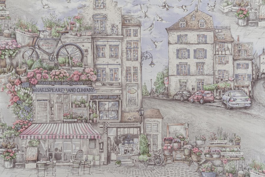 Брюгге Артекс Electrik blue1 1,06х10 м