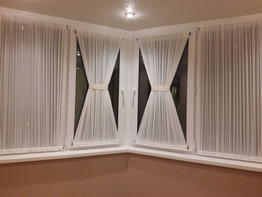 Занавески в кафе