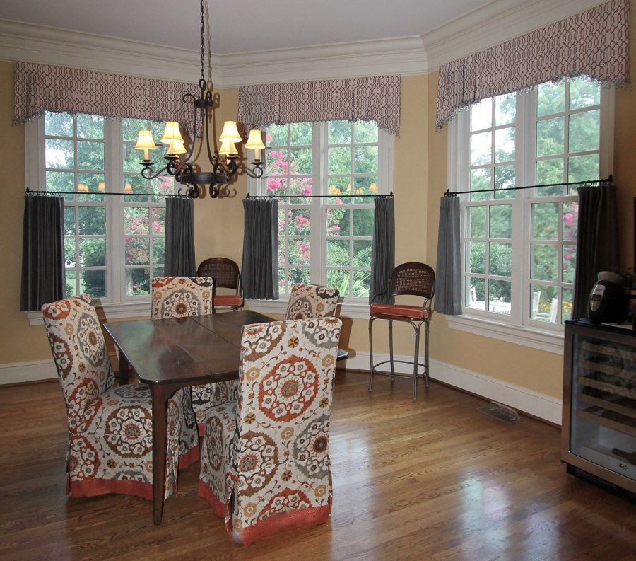 Шторы в стиле кафе