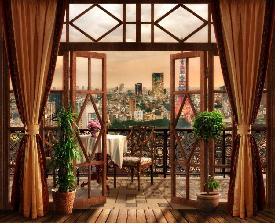 Мини карнизы для пластиковых окон