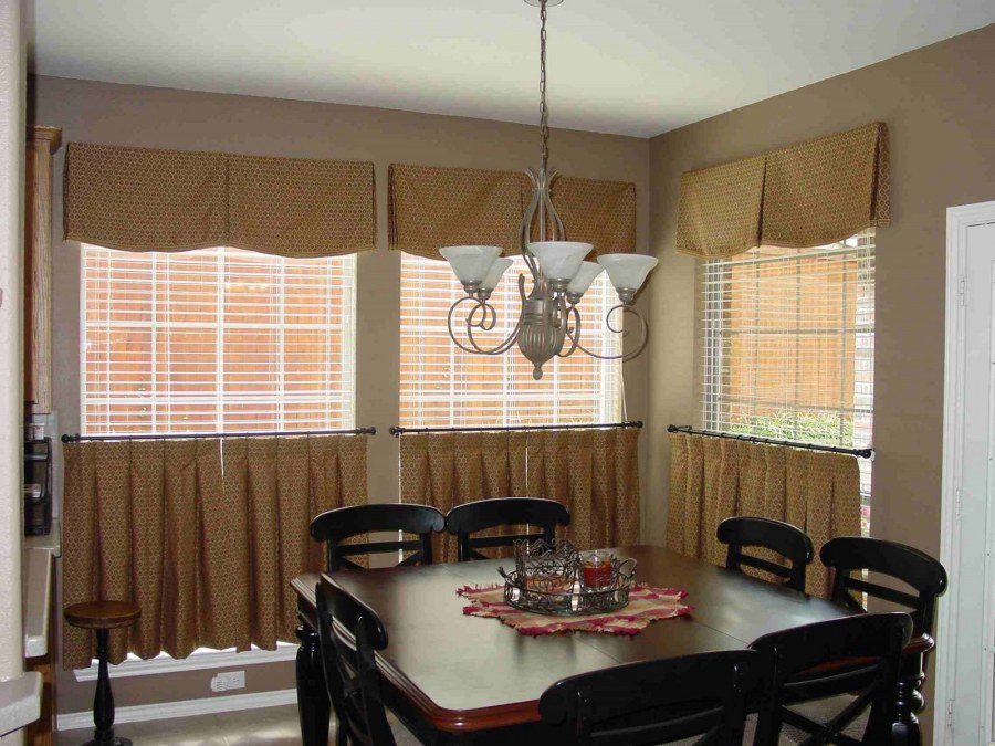 Шторы-кафе для кухни