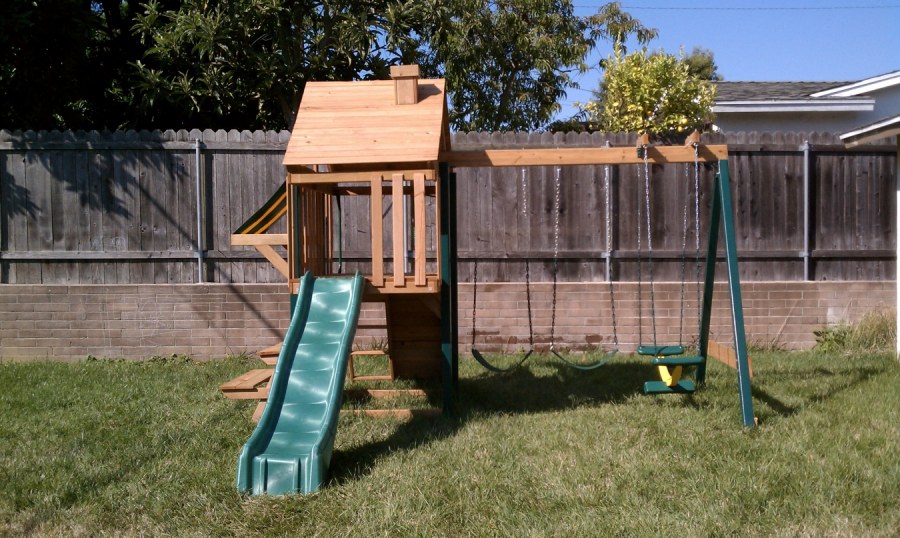 Детские дворовые площадки своими руками