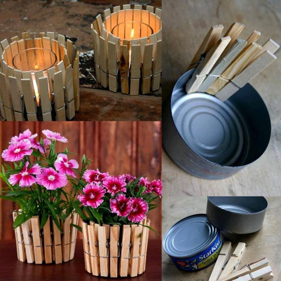 Предметы из ненужных вещей