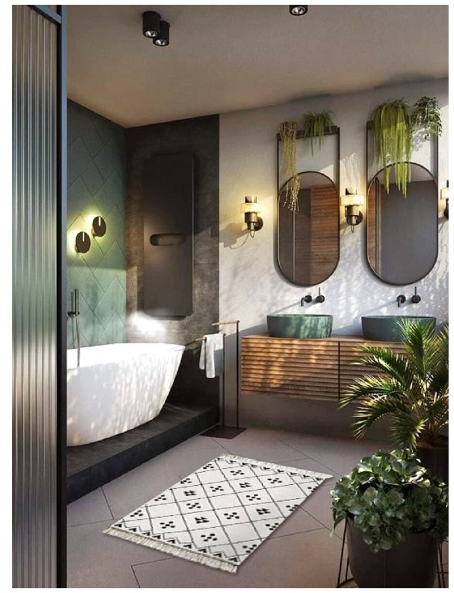 Санузел в балийском стиле