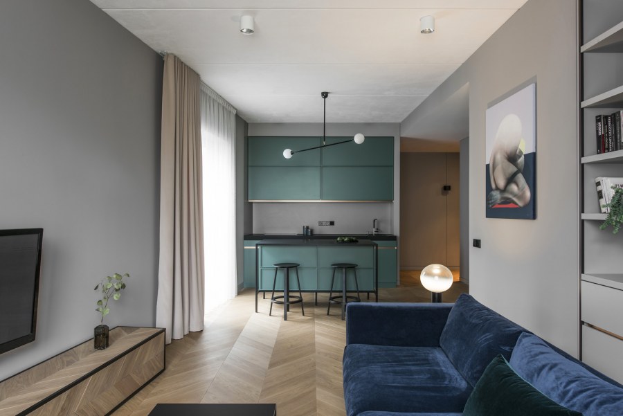 Минимализм в маленькой квартире