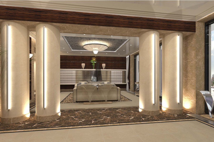 ЖК Невский Водный стадион Холл