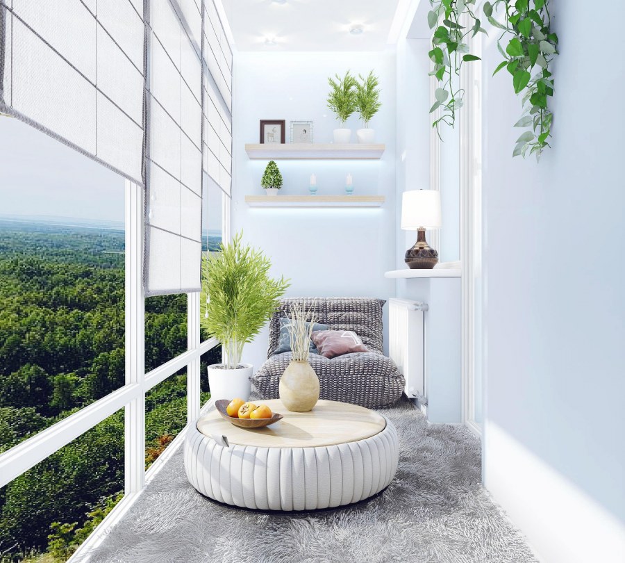 Совмещенная лоджия