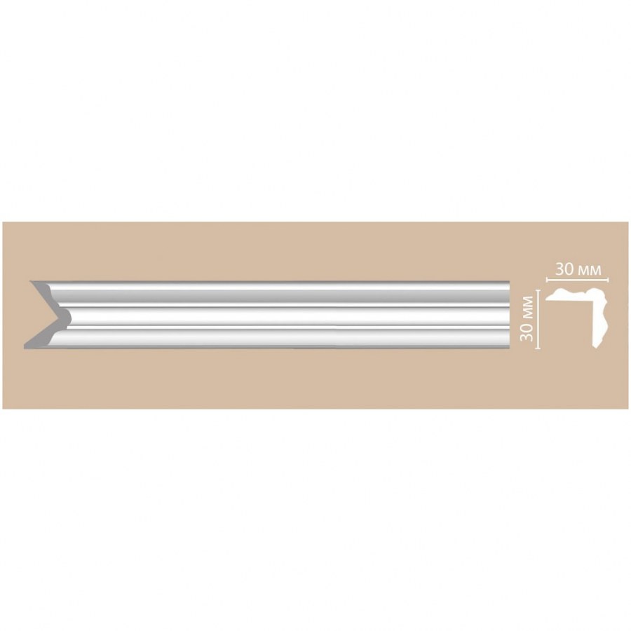 Молдинг гладкий dp-332f гибкий