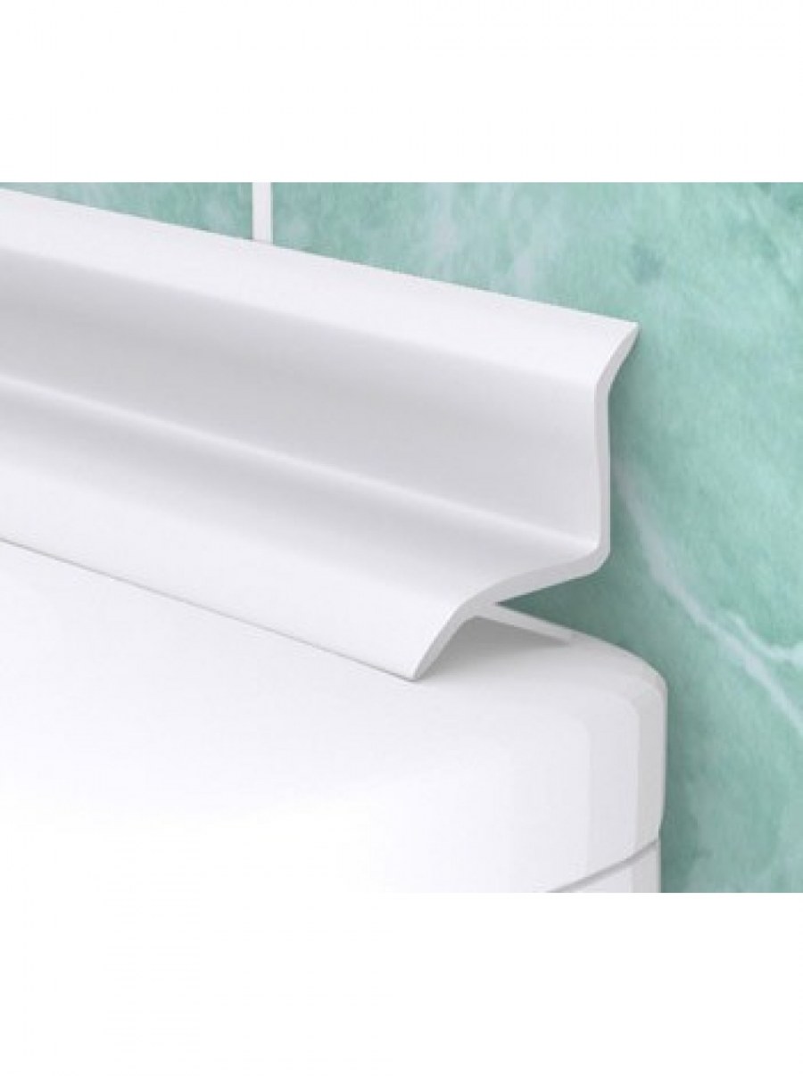 Бордюр на ванну из ПВХ белый (2м) Юпитер