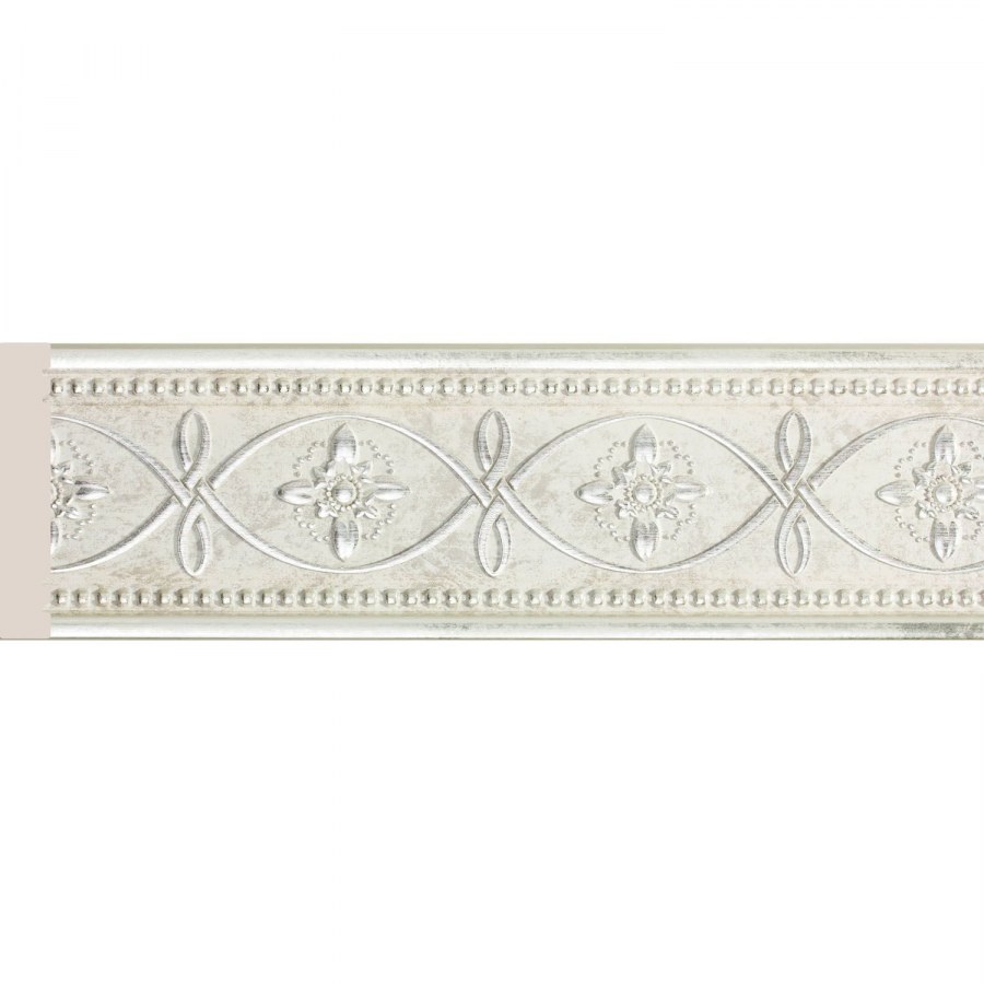 Бордюр антик 51 мм, платина