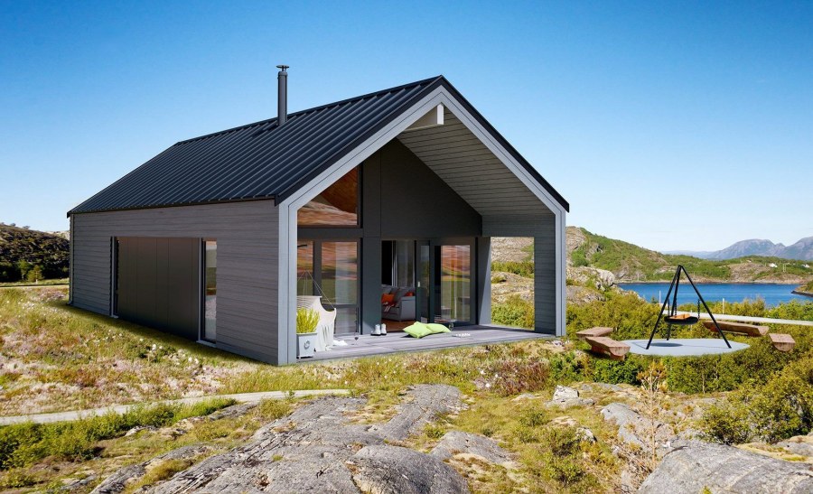 Дом-сарай в Голландии Barn House Eelderwolde