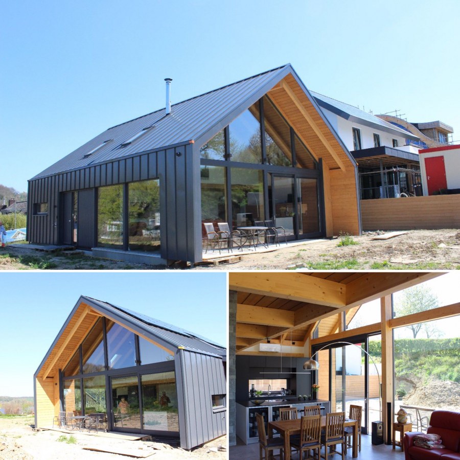 Деревянный дом ранчо