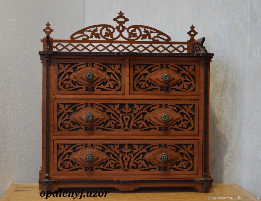 Китайская резная ширма