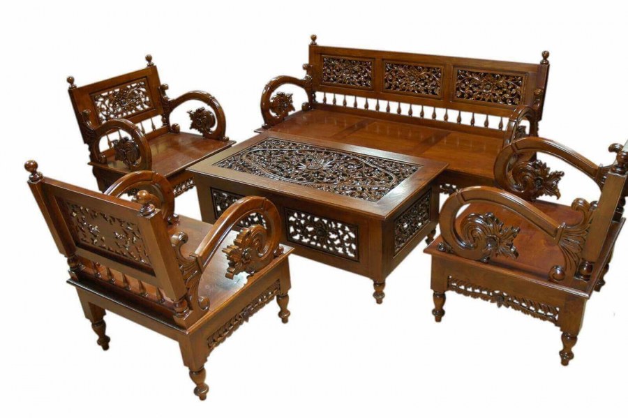 Резная кровать Индия