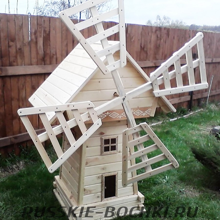 Мельница домик для дачи