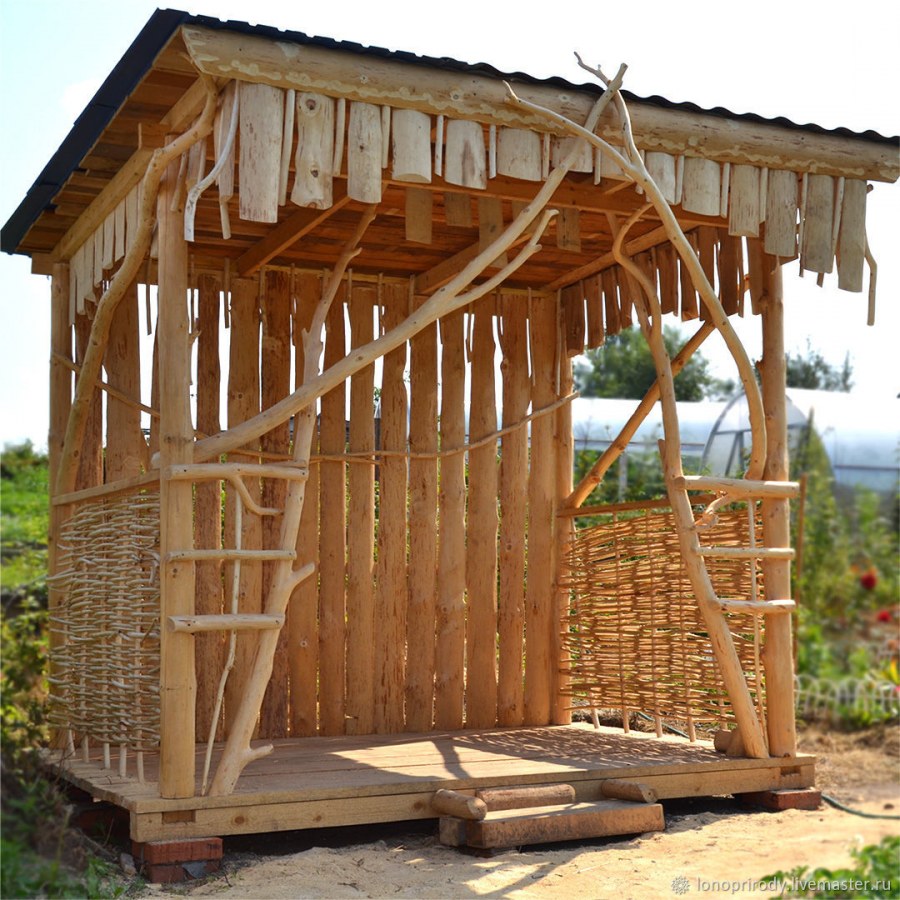 Беседки для дачи из дерева