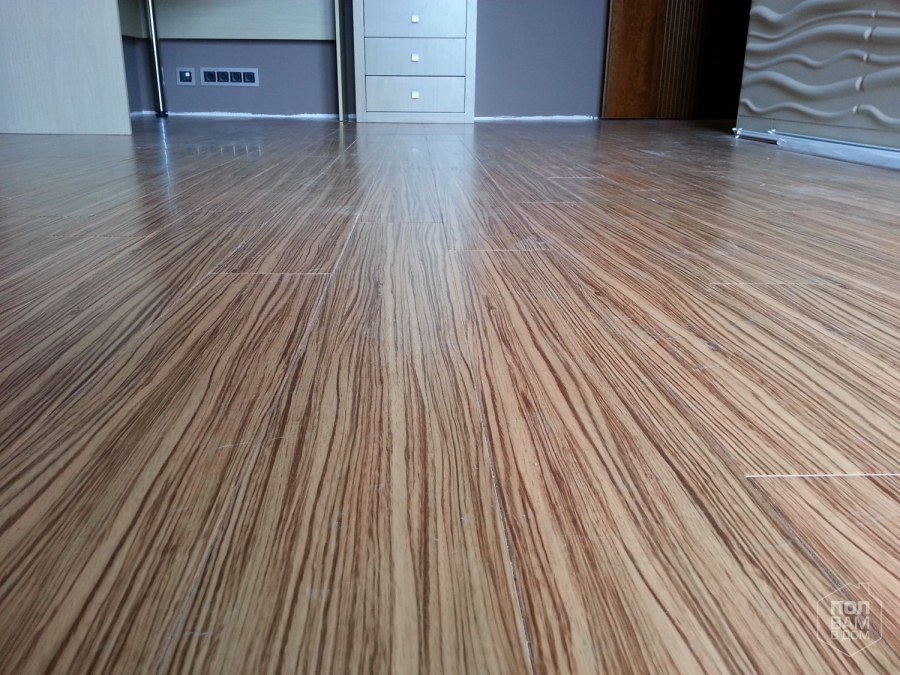 Массивная доска зебрано