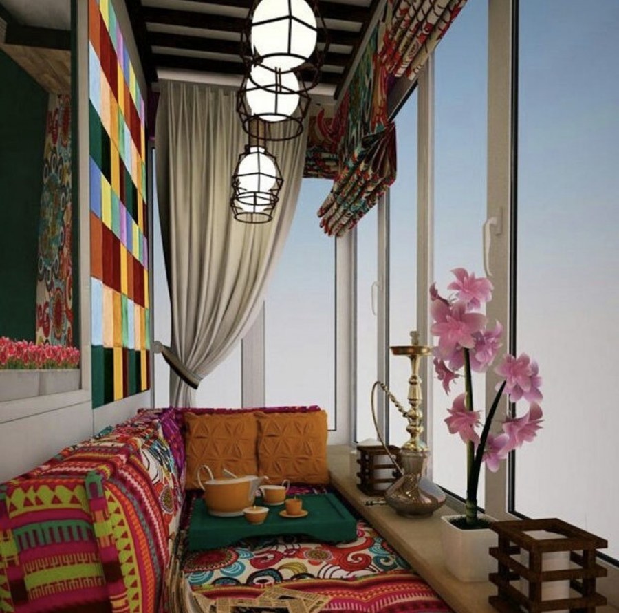 Веранда в Восточном стиле