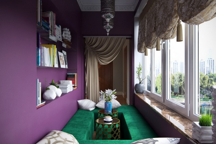 Красивая лоджия