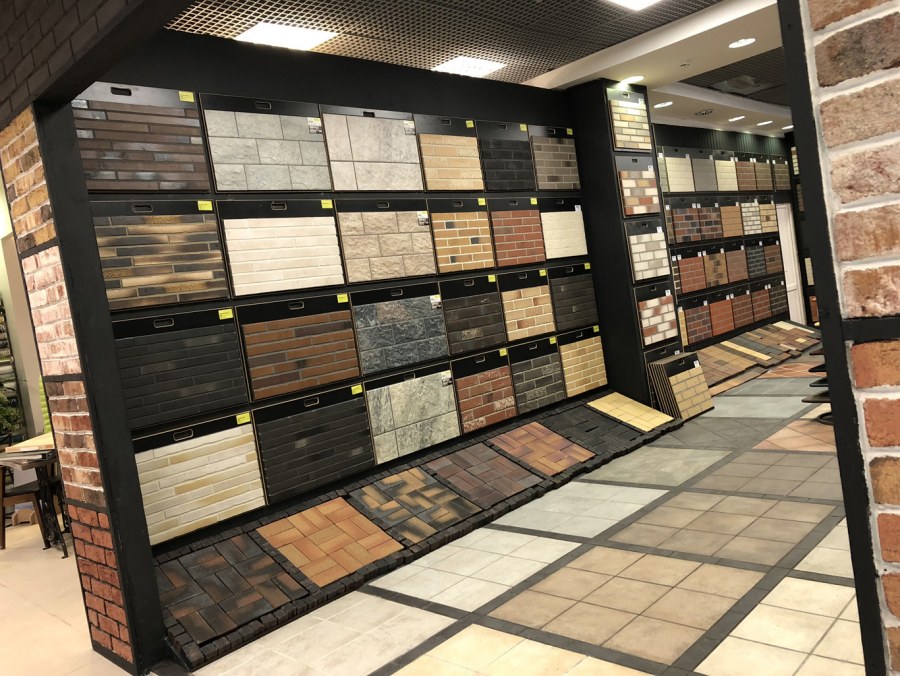 Шоу рум строительных материалов