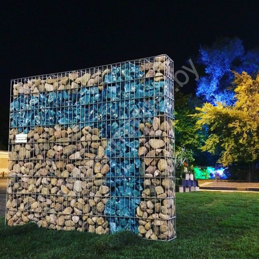 Эрклез в габионах