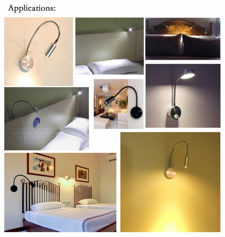 Прикроватный светильник для чтения