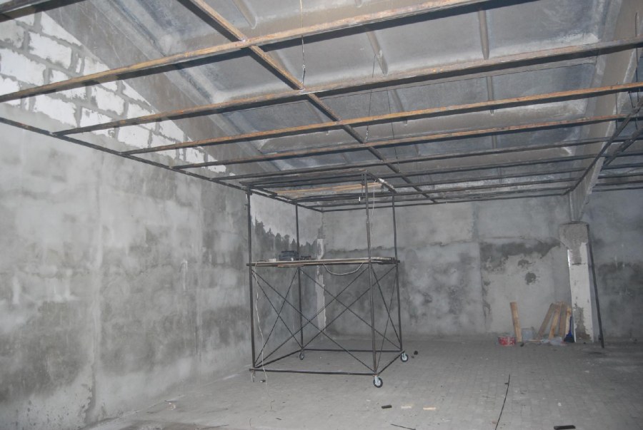 Навесной потолок в гараже