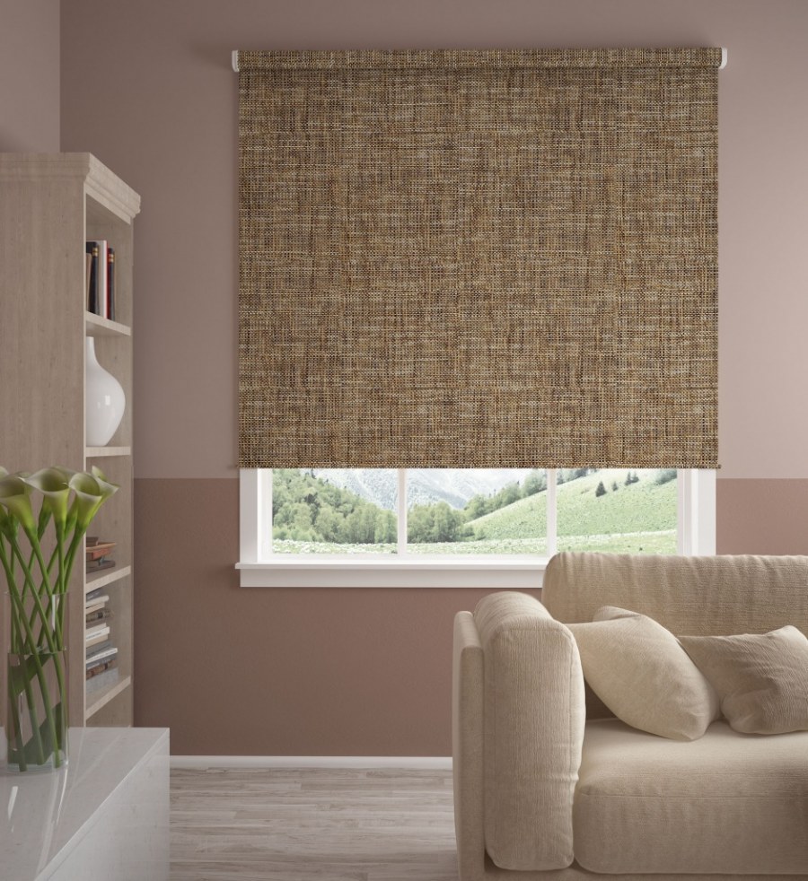 Римская штора с орнаментом