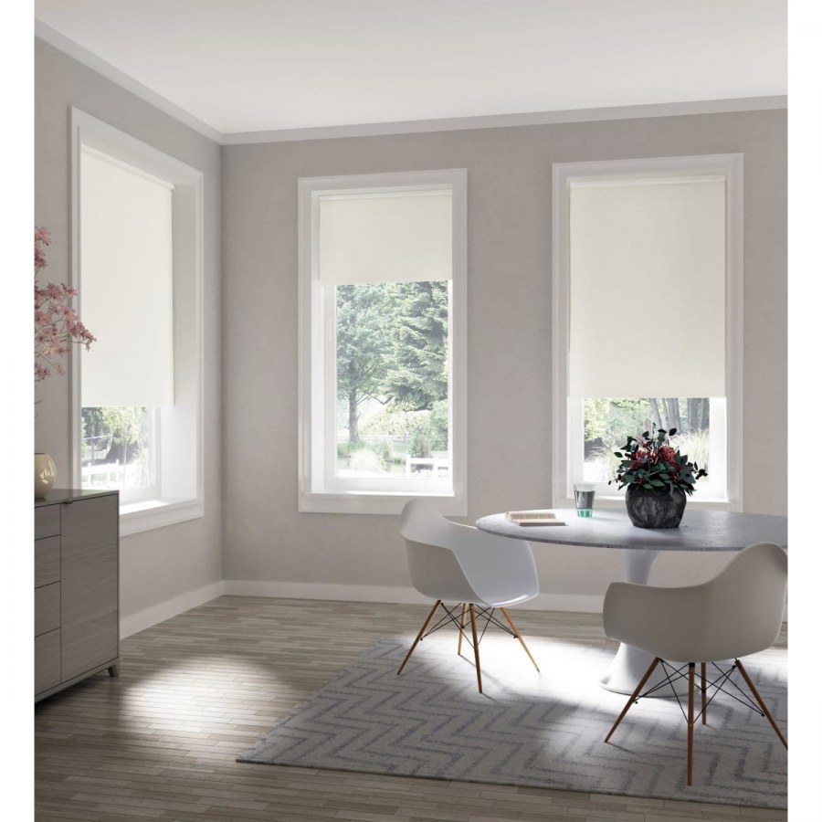 Деревянные жалюзи серые